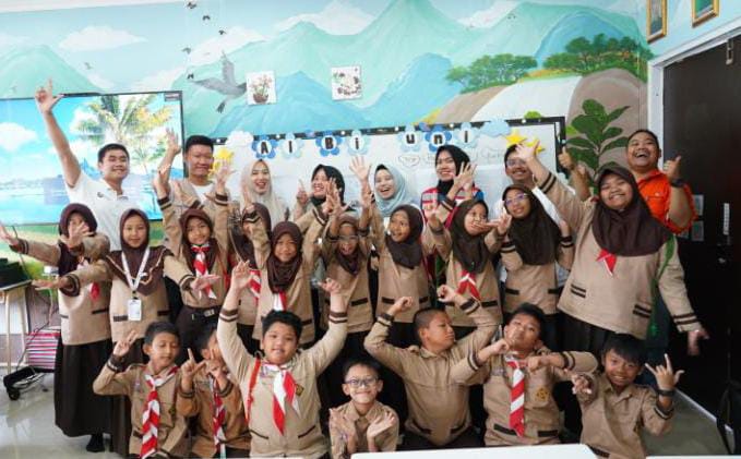Hari Lingkungan Hidup, Bukit Asam (PTBA) Edukasi Pelajar Sekolah Dasar.