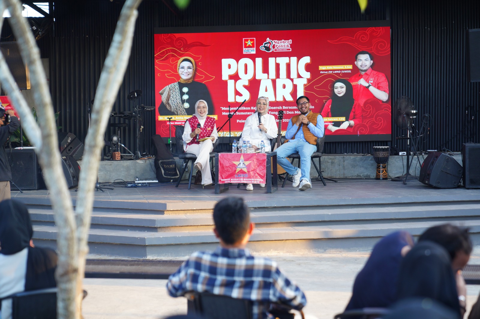 Komitmen Bangun Fasilitas Gen Z Hall, RA. Anita : Semua Pemuda Dapat Berkreasi dan Belajar 